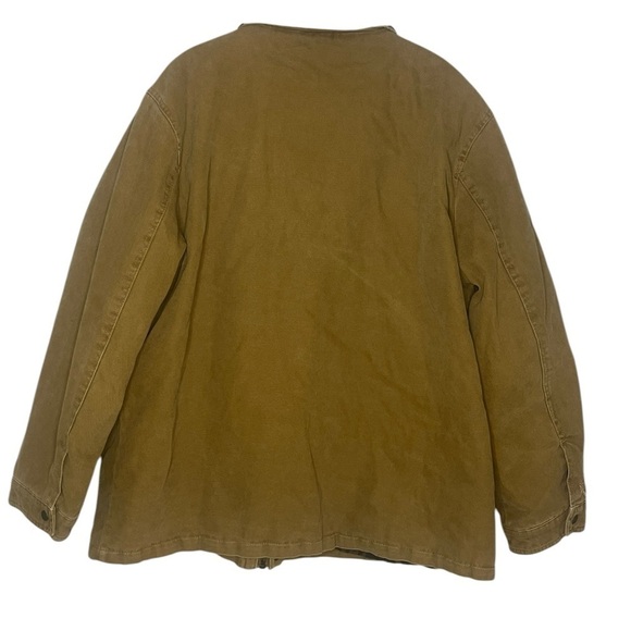 G.H. BASS Tan Flannel Lined Field Jacket - Picture 3 of 8